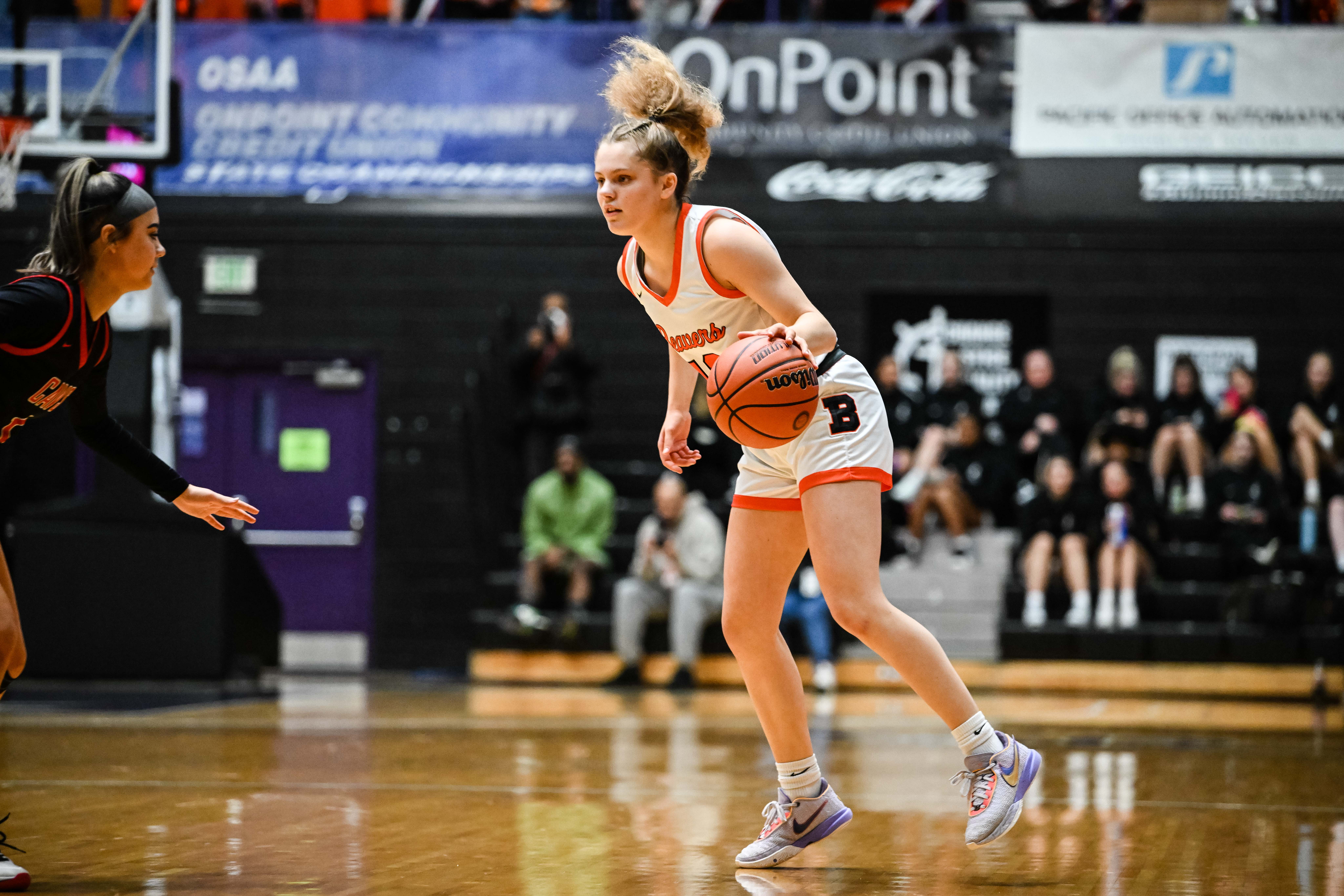 Clackamas Beaverton 6A Oregon girls basketball quarterfinal Naji Saker 1 -12